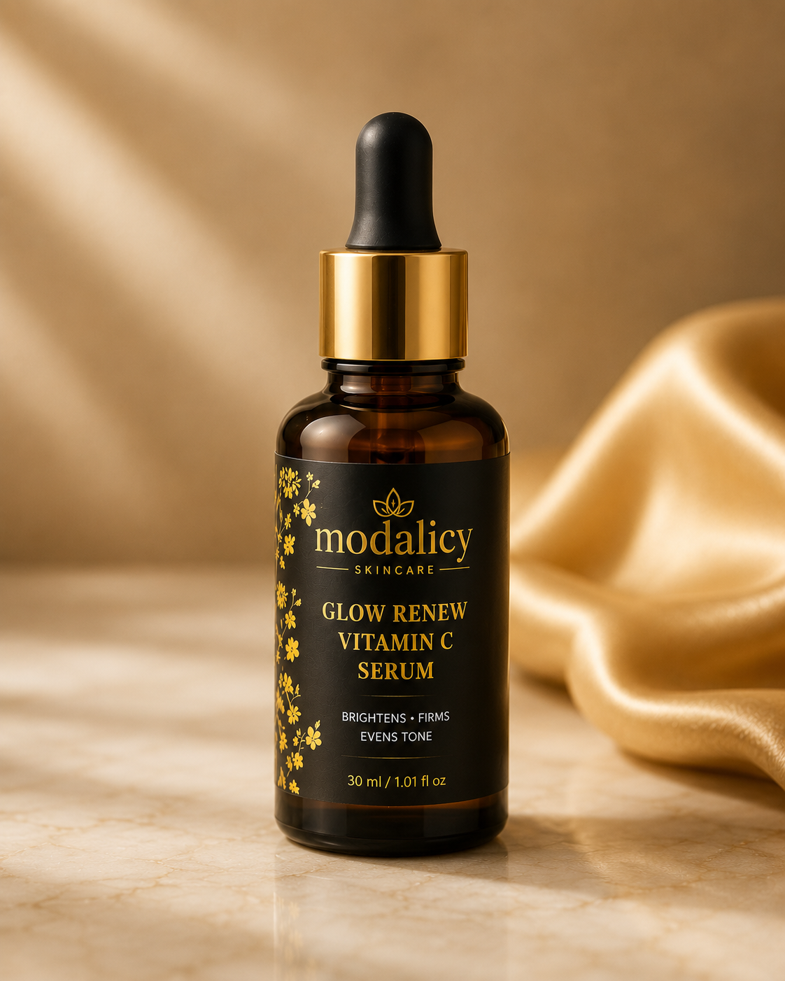 Modalicy Glow Renew Vitamin C Serum – Brightening & Firming Face Serum