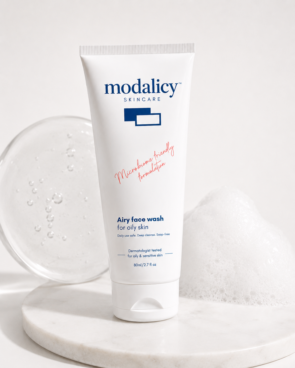 Modalicy Airy Face Wash for Oily Skin – Gentle Daily Cleanser